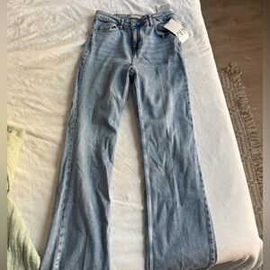 Zara Women's Denim Boot cut Leg Jeans
